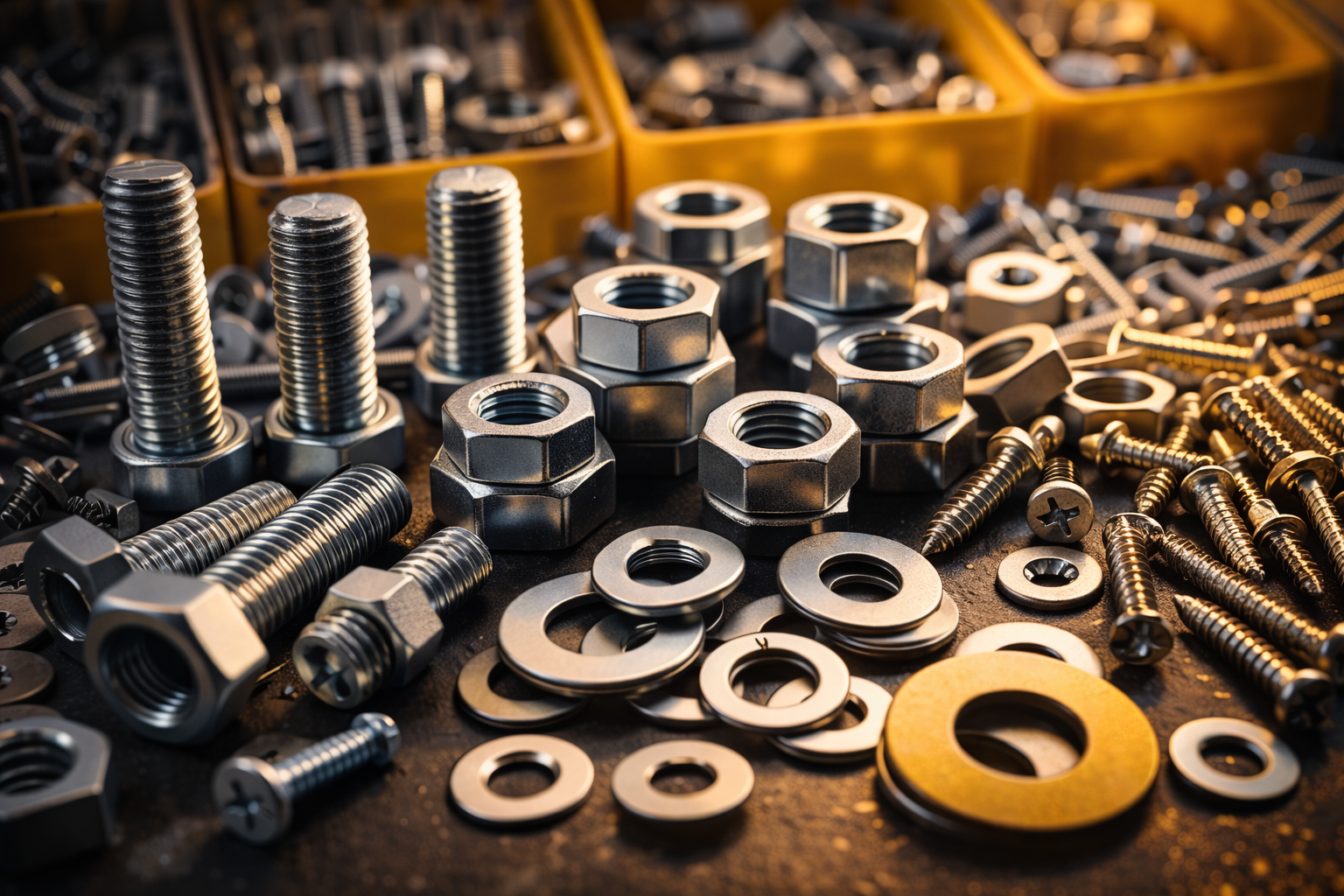 Cıvata vida somun pul